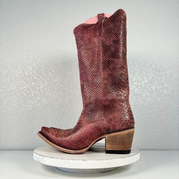 NEW Junk Gypsy Lane Desert Highway Pink Western Boots - Picture 4 of 10
